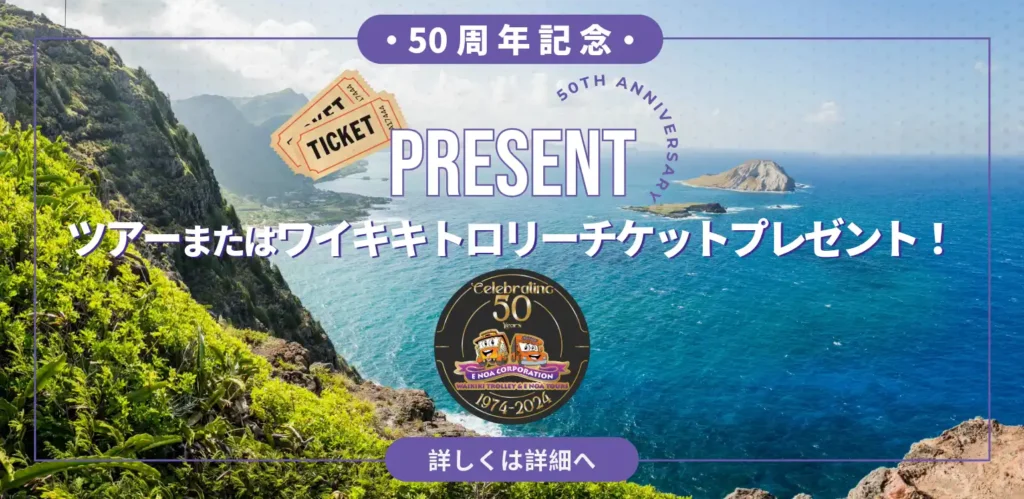 50th Anniversary エノアツアーズ50周年