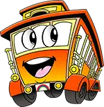 Tommy Trolley - Waikiki Trolley's Loveable Mascot!