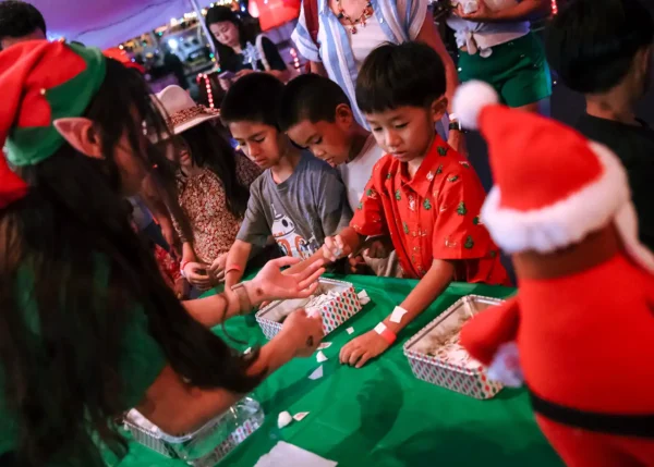 ワイキキトロリー・ホリデーライツツアー、Waikiki Trolley Holiday Lights Tour, Waikiki Trolley Winter Wonderland