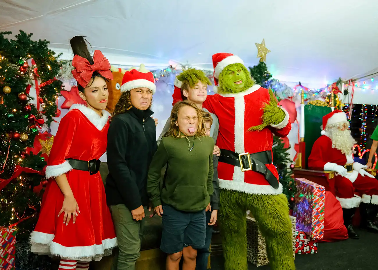 ワイキキトロリー・ホリデーライツツアー、Waikiki Trolley Holiday Lights Tour, Waikiki Trolley Winter Wonderland