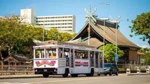Izumo Taisha - Waikiki Trolley - Rote Linie - ワイキキトロリー・レッドライン・出雲大社